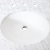 Christopher Knight Home® - Noble House - - 73'' Cararra White Marble Vanity Top&Ceramic Sink