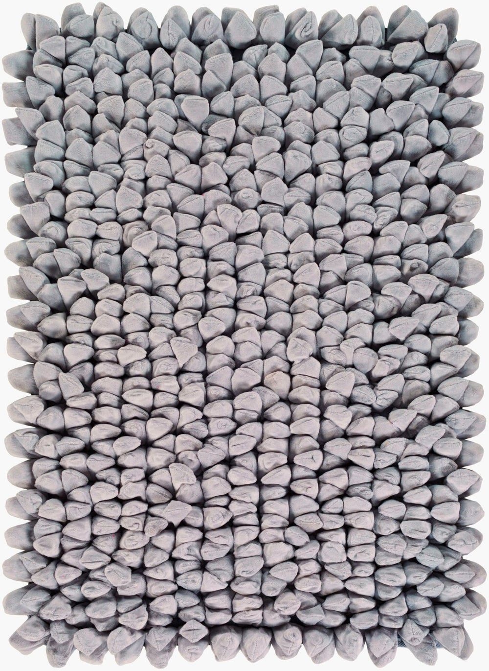 Surya Nestle Handmade Polyester Plush Accent Rug for Entryway Bathroom or Bedside Decor 2' x 3' Rectangle NTL8002-23