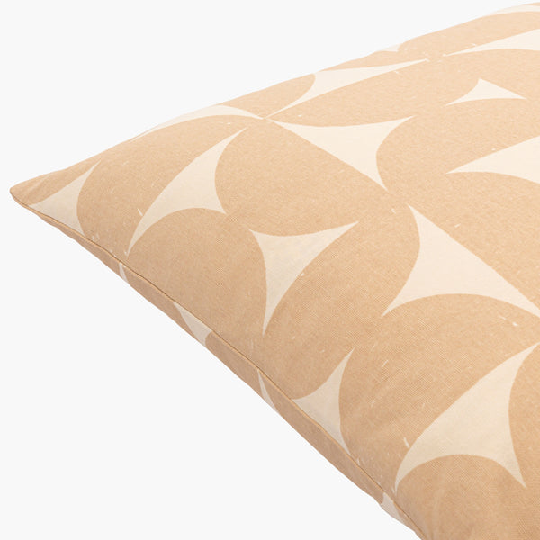 Surya Natur 18" Modern Cotton Accent Pillow - Minimalist Design For Effortless Style & Comfort Tan Cotton,Cotton Ntr002-1818p