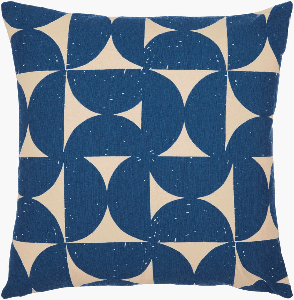 Livabliss Natur Handwoven Cotton Square Accent Pillow Artisan Crafted for Modern Living Spaces NTR003-1818P
