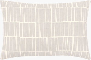 Surya Natur 18" Modern Cotton Accent Pillow - Minimalist Design For Effortless Style & Comfort Medium Gray Cotton,Cotton Ntr006-2020p