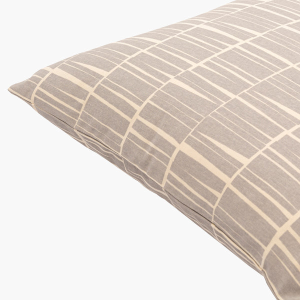 Surya Natur 13"L X 20"W Minimalist Lumbar Pillow - Stylish Cotton Design For Ultimate Comfort & Elegance Medium Gray Cotton,Cotton Ntr006-1320d