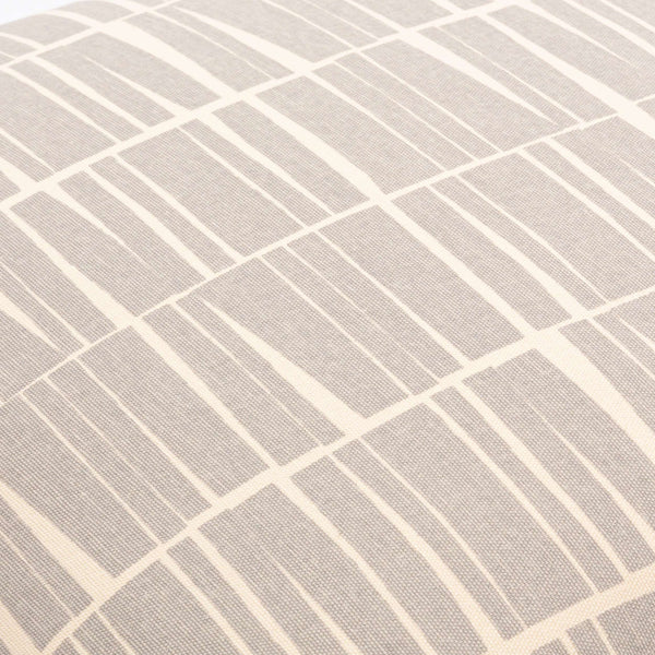 Surya Natur 13"L X 20"W Minimalist Lumbar Pillow - Stylish Cotton Design For Ultimate Comfort & Elegance Medium Gray Cotton,Cotton Ntr006-1320d