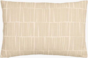 Surya Natur 13"L X 20"W Minimalist Lumbar Pillow - Stylish Cotton Design For Ultimate Comfort & Elegance Tan Cotton,Cotton Ntr007-1320p