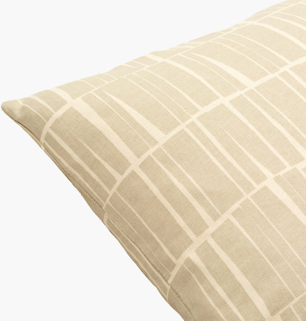 Surya Natur 13"L X 20"W Minimalist Lumbar Pillow - Stylish Cotton Design For Ultimate Comfort & Elegance Tan Cotton,Cotton Ntr007-1320p