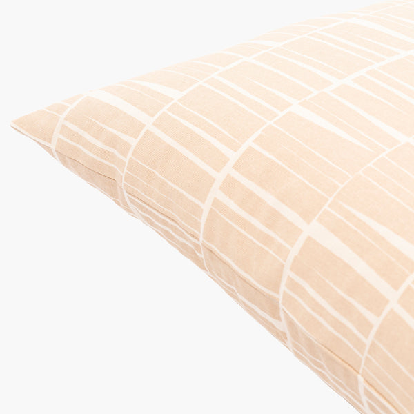 Surya Natur 18" Modern Cotton Accent Pillow - Minimalist Design For Effortless Style & Comfort Tan Cotton,Cotton Ntr007-2020d