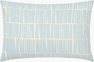Surya Natur 13"L X 20"W Minimalist Lumbar Pillow - Stylish Cotton Design For Ultimate Comfort & Elegance Light Blue Cotton,Cotton Ntr009-1320d