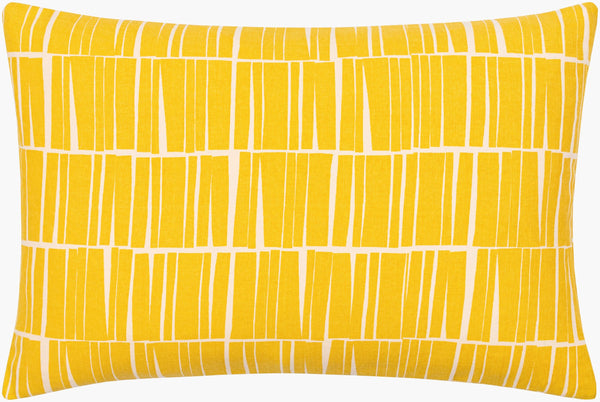 Surya Natur 13"L X 20"W Minimalist Lumbar Pillow - Stylish Cotton Design For Ultimate Comfort & Elegance Mustard Cotton,Cotton Ntr010-1320p