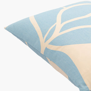 Surya Natur 13"L X 20"W Minimalist Lumbar Pillow - Stylish Cotton Design For Ultimate Comfort & Elegance Light Blue Cotton,Cotton Ntr014-1320