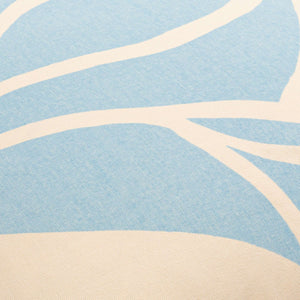 Surya Natur 18" Modern Cotton Accent Pillow - Minimalist Design For Effortless Style & Comfort Light Blue Cotton,Cotton Ntr014-2020