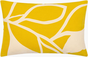 Surya Natur 13"L X 20"W Minimalist Lumbar Pillow - Stylish Cotton Design For Ultimate Comfort & Elegance Mustard Cotton,Cotton Ntr015-1320d