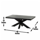 English Elm Steve Silver - Harris - Cocktail Table - Black