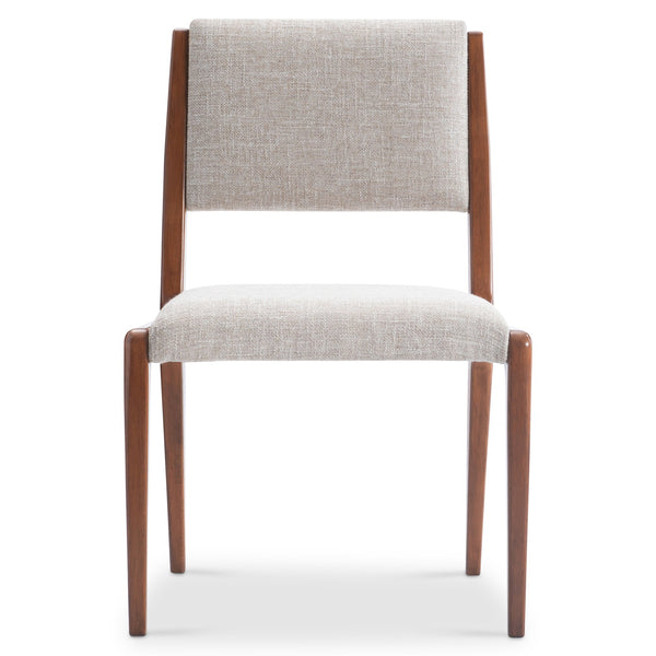 Bernhardt Bernhardt Brasea Upholstered Dining Chair Mahogany Frame Mid-century Modern Seating 394543