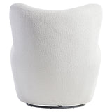 Bernhardt Silvi Fabric Swivel Chair White,Cream Fabric B802SAO