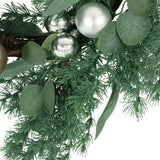 Christopher Knight Home® - Noble House - Frohock 26" Pine Artificial Wreath with Ornaments