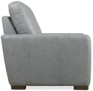 Hooker Furniture Optimus Semi-Aniline Leather Small Power Recliner With Independent Power Headrest, Compact Luxury Comfort SS925-PH1-094-S