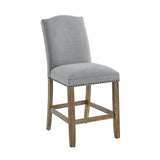 Steve Silver Grayson CounterChair w/nailhead, Set of 2 GS600CCG