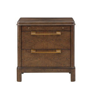 English Elm Steve Silver - Milan - Nightstand - Dark Brown