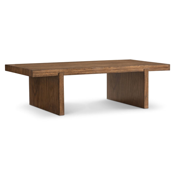 Bernhardt Bernhardt Tomas Solid Suar Wood Cocktail Table Sculptural Modern Living Room Piece L25016