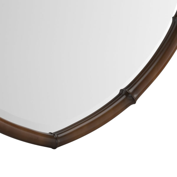 A.R.T. Furniture Harbor Accent Mirror - Lakeside Charm with Bamboo Detailing, Elegant Design for Modern & Classic Spaces 338120-2731