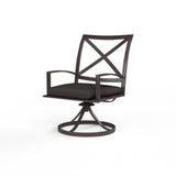 La Jolla Dining Chair in Spectrum Carbon w/ Self Welt SW401-1-48085 Sunset West