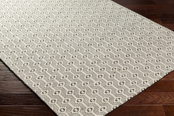 Livabliss Nevada Handwoven Cotton Wool Blend High Pile Accent Rug for Entryway or Bedside NVD2301-2745
