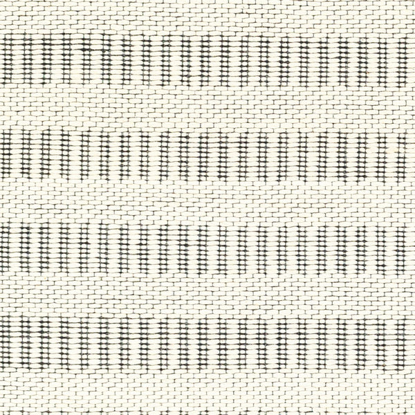 Livabliss Nevada Artisan Cotton Wool Blend High Pile Rug for Bedroom or Reading Nook Decor Cream, Black 8' x 10' NVD2304-810