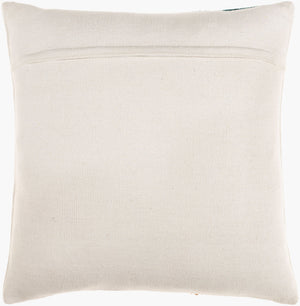 Surya Novel 18” Cotton Accent Pillow - Minimalist Design, Textured Pattern, Perfect For Modern Spaces Cream Cotton,Cotton Nve002-1818d