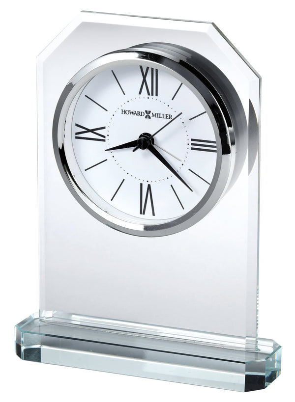 Hekman Furniture 645823 Quincy Tabletop Clock - Elegant Glass Design, Quartz Movement, Perfect For Home Or Office Decor  Quincy Tabletop Clock 645823