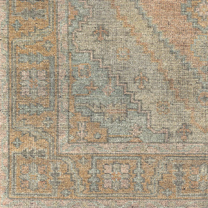 Nirvana NVN-2300 8' x 10' Handmade Rug NVN2300-810  Dusty Coral, Beige, Medium Gray, Blush, Gray, Charcoal Surya