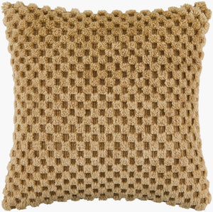 Surya Novoli Premium Cotton Woven Accent Pillow Layerable 22 Inch Square Sofa Decor NVO001-2222D