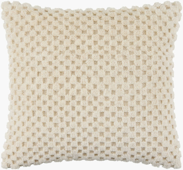 Surya Novoli Handcrafted Indian Cotton Square Throw Pillow for Sofas and Accent Chairs NVO002-2222D