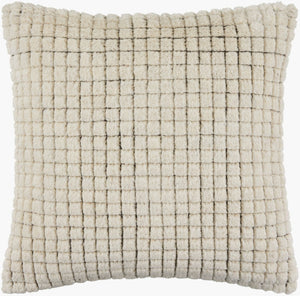 Surya Novoli Square Cotton Accent Pillow Artisan Woven Sofa Throw for Living Spaces NVO004-1818D