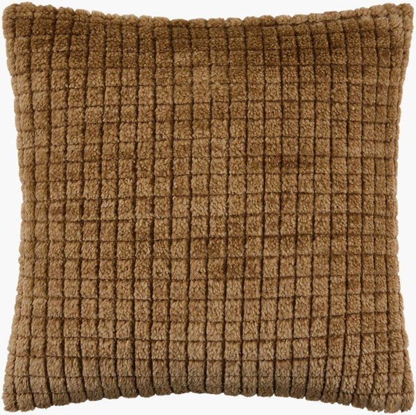 Surya Novoli Cotton Woven Square Accent Pillow Soft Breathable Sofa or Armchair Cushion NVO005-1818D
