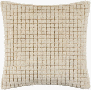 Surya Novoli Square Cotton Throw Pillow Artisan Crafted Accent for Sofas and Chairs NVO006-2020