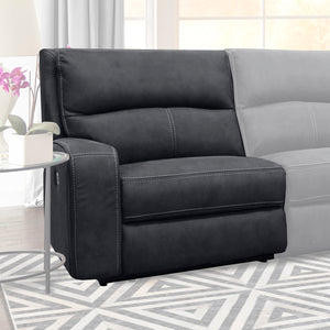Parker House Parker Living Polaris Recliner - Modern Comfort With Power Motion And Stylish Design For Your Home Dark Grey 100% Polyester (W) Mpol#811lph-sla