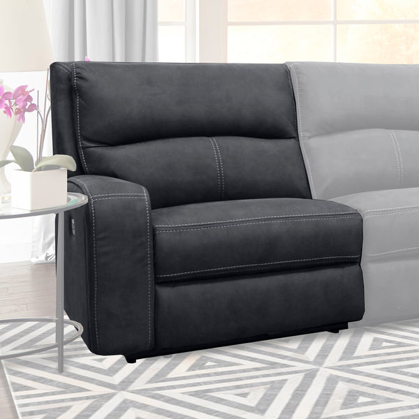Parker House Parker Living Polaris Recliner - Modern Comfort With Power Motion And Stylish Design For Your Home Dark Grey 100% Polyester (W) Mpol#811lph-sla