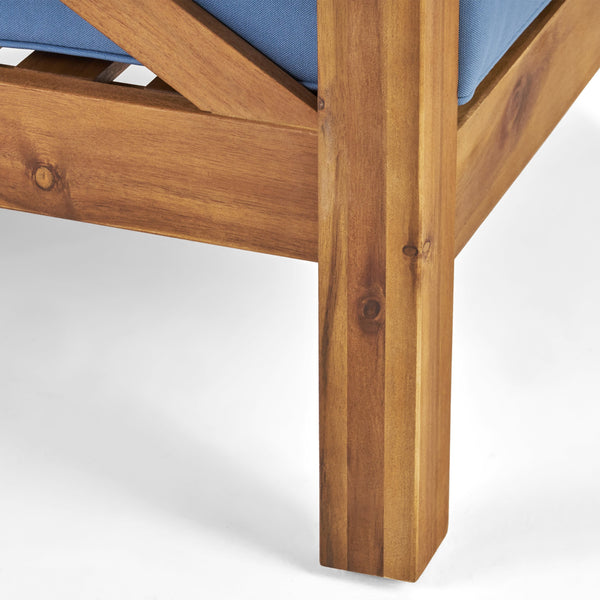 English Elm Christopher Knight Home® - Brava Club Chair - Timeless Mid-Century Design With Comfort & Durability For Your Outdoor Oasis 65545.00BLU