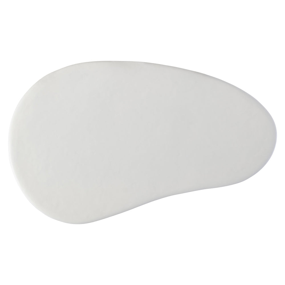 Bernhardt Bernhardt Fresco Outdoor Cocktail Table With Chalky White Grp Finish, Sculptural Organic Design X09021