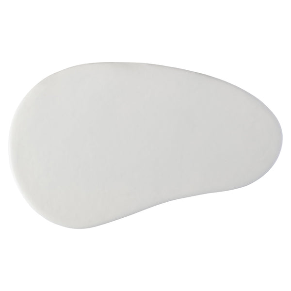 Bernhardt Bernhardt Fresco Outdoor Cocktail Table With Chalky White Grp Finish, Sculptural Organic Design X09021