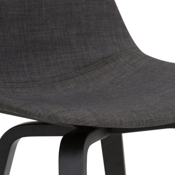 English Elm Randolph Mid-Century Modern Bentwood Bar Stools Set Of 2 – Stylish, Comfortable & Durable Design B136P159460-GIGA