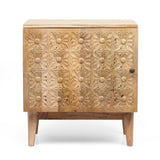 Christopher Knight Home® - Noble House - Cooney Boho Handcrafted Acacia Wood Nightstand