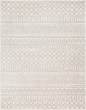 Livabliss Norwich Geometric Area Rug Turkish Machine Woven Polypropylene for Living Room Medium Gray, Sl 7'10" x 10'3" NWC2303-710103
