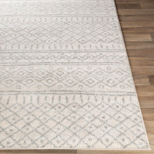 Livabliss Norwich Geometric Area Rug Turkish Machine Woven Polypropylene for Living Room Medium Gray, Sl 8'10" x 12' NWC2303-81012