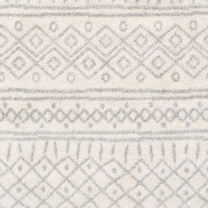Livabliss Norwich Geometric Area Rug Turkish Machine Woven Polypropylene for Living Room Medium Gray, Sl 8'10" x 12' NWC2303-81012