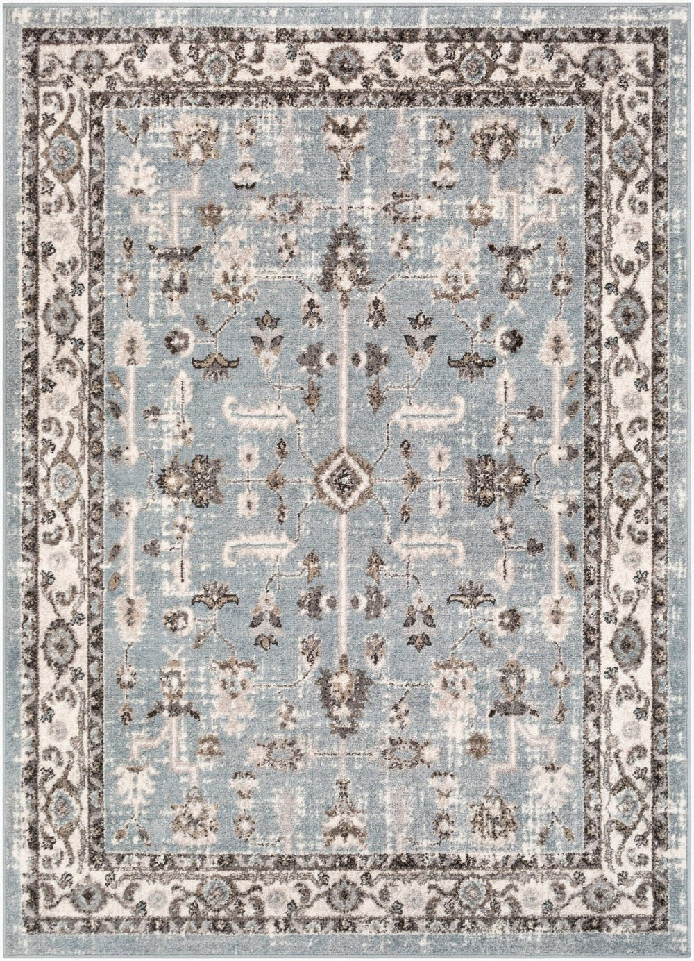 Livabliss Norwich Traditional Area Rug Polypropylene Woven in Turkey for Living Room NWC2315-5373