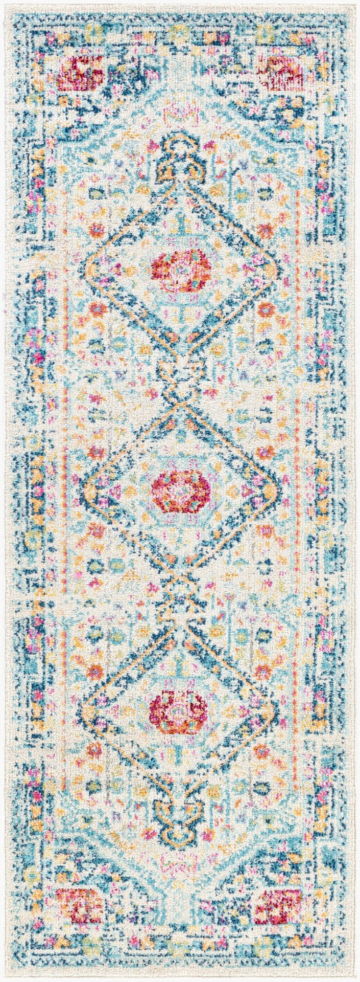 Livabliss Norwich Traditional Polypropylene Runner Rug for Hallways and Entryways NWC2320-2773