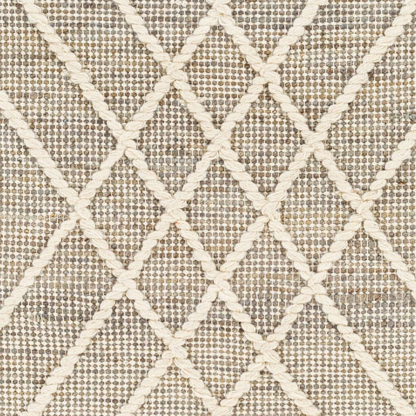 Livabliss Norwood Handwoven Wool Jute Area Rug with Fringe Boho Accent for Entryways Sage, Dusty Sag 2' x 3' NWD2303-23