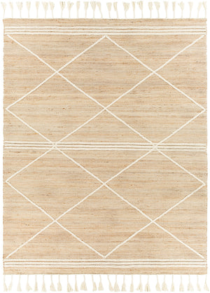 Norwood NWD-2304 8' x 10' Handmade Rug NWD2304-810  Tan, Cream Surya