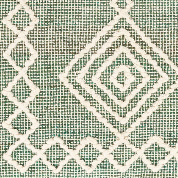 Livabliss Norwood Handwoven Jute Wool Flatweave Rug Artisan Moroccan Global Bohemian Accent Medium Green, C 8'10" x 12' NWD2305-81012